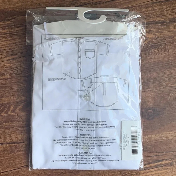 US Polo Girls Short Sleeve School Uniform Shirt White - Picture 3 of 10